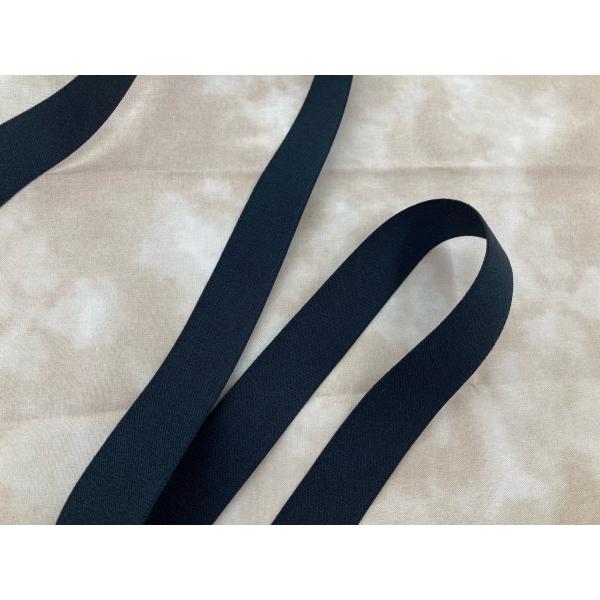 平織のゴムテープです。現品限りの大特価、およそ半額以下の価格です。お値段は1ｍあたりのお値段となっております。ご注文　1→１ｍ　　　　10→10ｍ