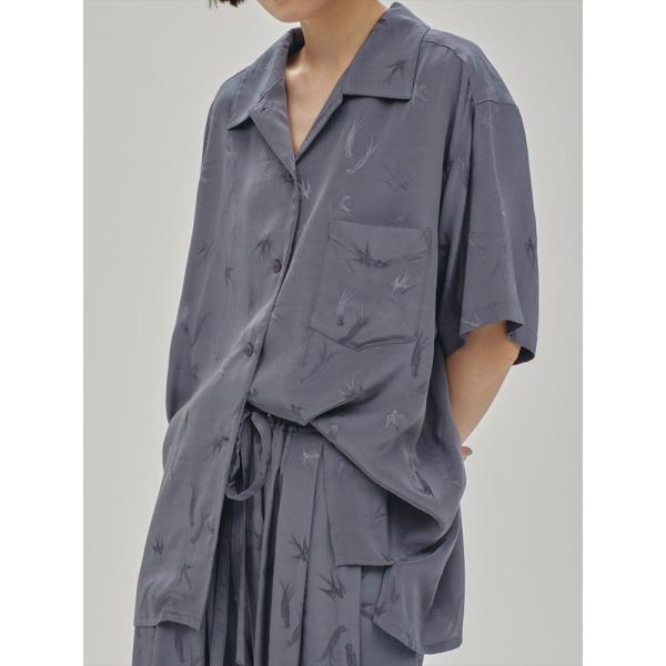 【TODAYFUL】Swallow Satin Shirts SOLD OUT】TODAYFUL トゥデイフル Swallow Satin Shirts