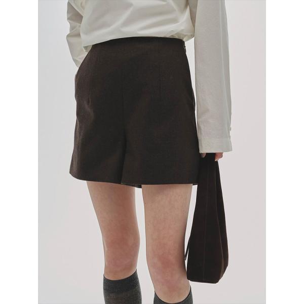 【即納】TODAYFUL トゥデイフル LIFEs ライフズ　Wool Twill Shortpants ウールツイルショートパンツ 12520715 吉田怜香【2025】【AW】【2025夏秋】【2025AW】【入荷】 TODAYFUL 【SALE】トゥデイフル 即日発送 LIFE's ライフズ Wool Twill