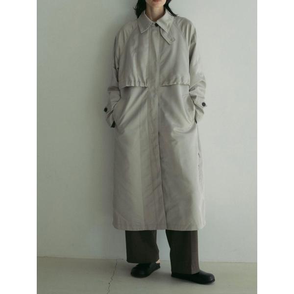 anuke ツイルステンカラーコート ànuke online store（アンヌーク） / Twill Soutiencollar