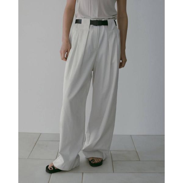 anuke（アンヌーク） 即日発送 Twill Loose Pants 62610708 ツイル