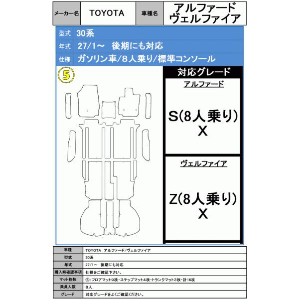 エコノミータイプ トヨタ TOYOTA アルファード ヴェルファイア 30系 27/1〜後期にも対応 車フロアマット カーマット 抗菌 抗ウイルス 消臭 /【Buyee】 エコノミータイプ トヨタ TOYOTA アルファード ヴェルファイア 30系 27/1〜後期にも対応 車フロアマット カーマット 抗菌 抗ウイルス 消臭 /【Buyee】