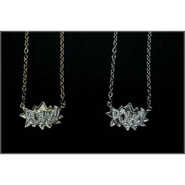 ラインストーン ネックレス プラチナ プラチナ ラインネックレス ダイヤモンドペンダント ライン