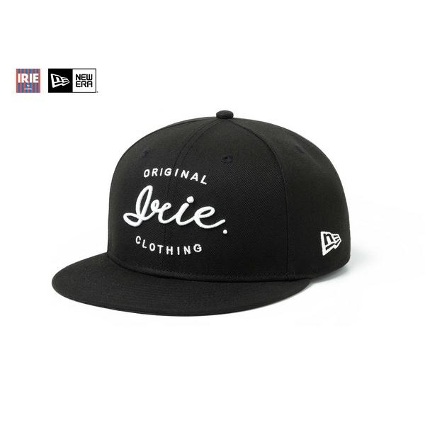 IRIE キャップ ×NEW ERA LOGO CAP IRAW24-024 ブラック 黒 アイリー