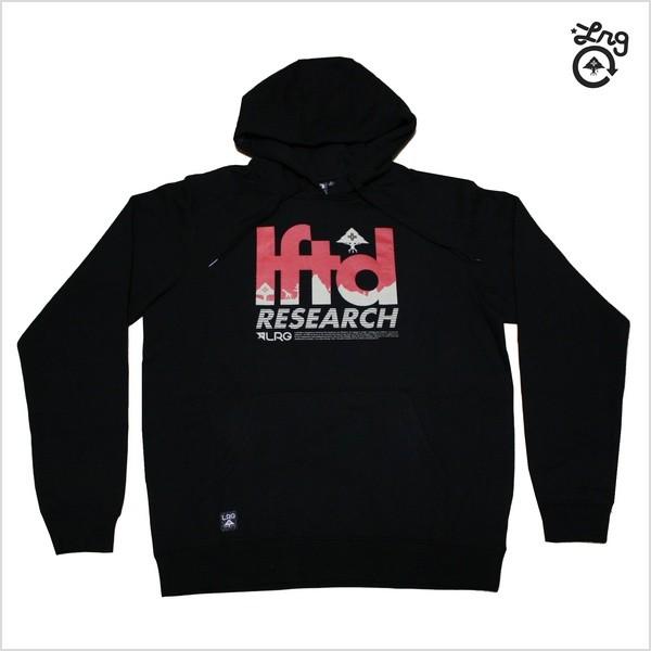 LRG パーカー EXPEDITION PULLOVER HOODY BLK 黒 J153037 ブラック 