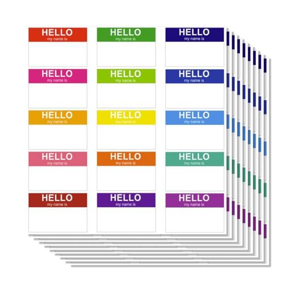 「商品情報」説明【優れた粘着力の名前シール】 衣類に貼れば名札・ネームプレートとして使用頂けるので、イベントやパーティで参加者の識別などがカンタンにできる便利なグッズ。しっかりと貼れてすぐに剥がれる心配がないのでストレスなくご使用頂けます。...