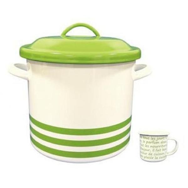 ホーローライス缶M計量カップ付