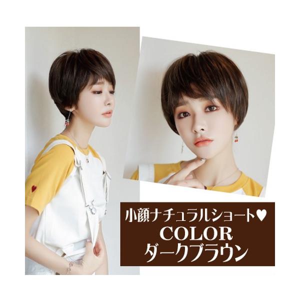 ダークブラウン ショート ウィッグ レディース フルウィッグ ボブ アッシュ 超自然 シースルーバング ファッション 耐熱ウィッグ 原宿系 小顔 ウィッグ メンズ Dejapan 手数料０円で日本の商品を購買代行 落札代行