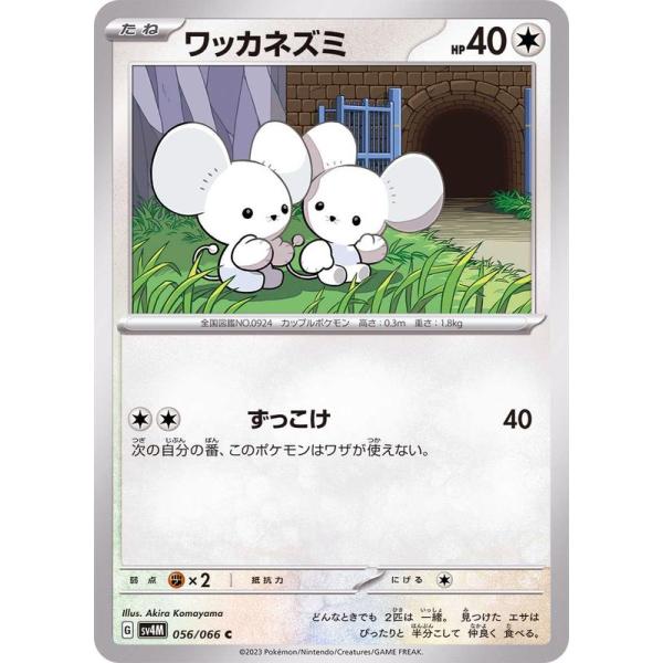 ポケモンカードゲーム ワッカネズミ 056/066 : メモリーオンライン