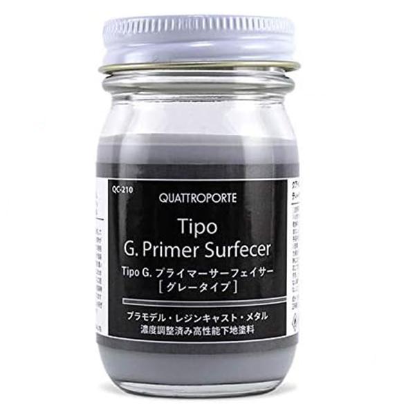 商品紹介プラ、レジン、メタル、エッチング、素材を問わず強力に密着する密着力に、優れた補修力と隠蔽力、作業性まで兼ね備えた高性能万能プライマーサーフェイサー。 優れたプライマー成分とサーフェイサーの特性により、プラモデル、レジンキャストの他に...