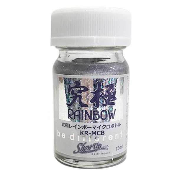 商品紹介究極レインボーは非常に輝度が高く粒子の細かいホログラム顔料を使用しています。 粒子が非常に細かい為、塗装すると粒子が滑らかに均一に並ぶので従来のレインボーフレークや弊社ファントムオーロラスペースでは決して発色できない今までにない究極...