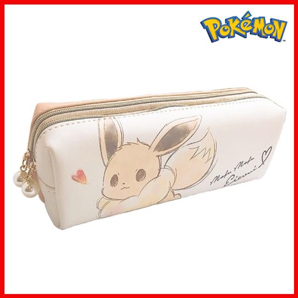 Pokemon（ポケモン） イーブイ ツインファスナーペンケース Mofu Mofu