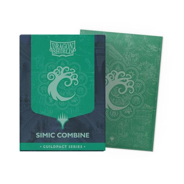 ドラゴンシールド ギルドパクトシリーズ  Simic Combine License Sleeves AT-16512 スタンダードサイズ (100枚入り)