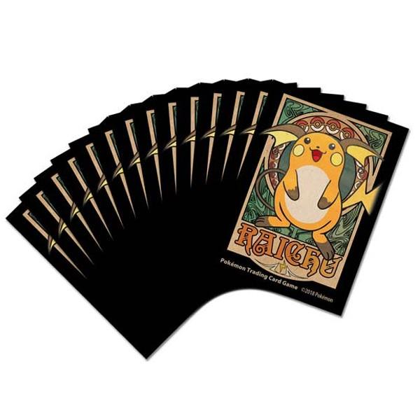 海外ポケモンセンター限定 ポケモンカードゲーム デッキシールド スリーブ ライチュウ アールヌーボー Raichu Art Nouveau Buyee Buyee Japanese Proxy Service Buy From Japan Bot Online