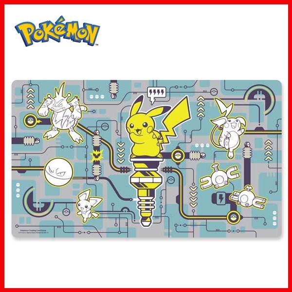 海外ポケモンセンター限定 ポケモンカードゲーム プレイマット ピカチュウパワープレイ Pikachu Power Play メモリーオンラインショップ 通販 Yahoo ショッピング