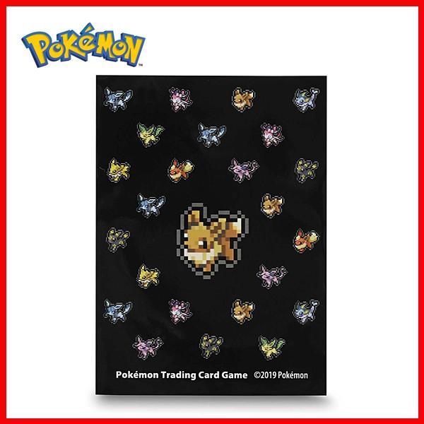 海外ポケモンセンター限定 ポケモンカードゲーム デッキシールド スリーブ イーブイ ピクセルコレクション Eevee Pixel Collection