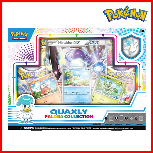 台湾限定 ポケモンカード パルデアBOX ポケモンカードゲーム 海外限定 パルデアコレクション クワッス