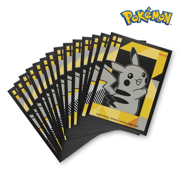 海外ポケモンセンター限定 ポケモンカードゲーム デッキシールド スリーブ ピカチュウ パワーグリッド Pikachu Power Grid