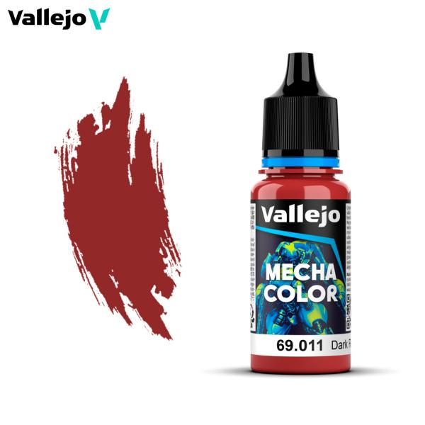 ファレホ メカカラー 69011 ダークレッド 水性塗料 : メモリー