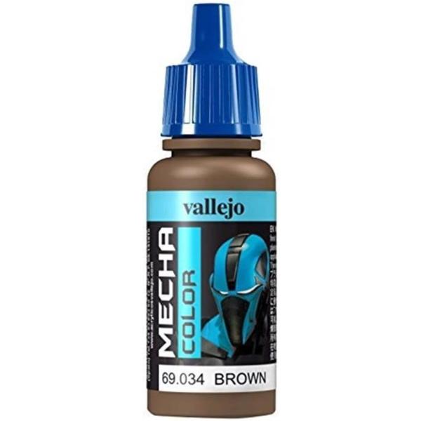 ファレホ メカカラー 69034 ブラウン 17ml 水性塗料