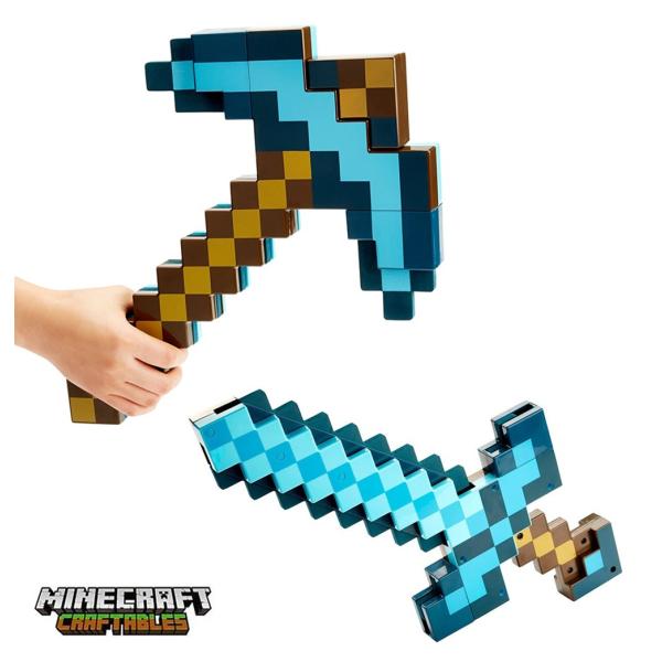 マインクラフト 変形武器 ダイヤの剣/ツルハシ FCW14 : メモリー