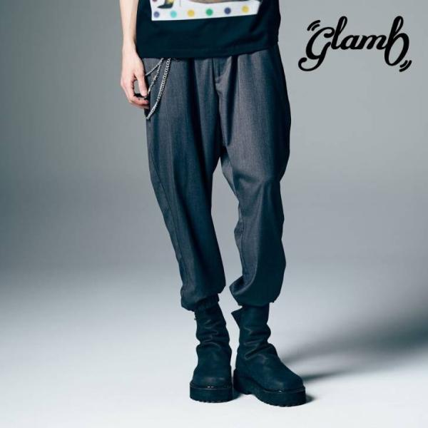 glamb（グラム） パンツ メンズ Shadow Stripe Tapered Slacks