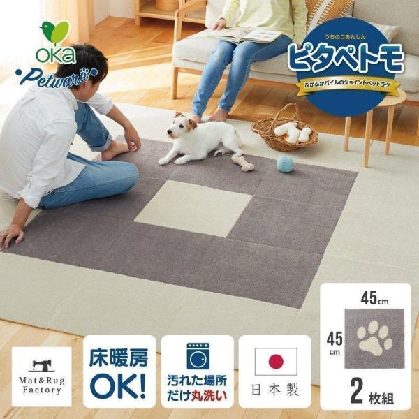 ツルッとすべって足腰に負担がかかってしまうフローリングを草原を思いっきり走り回っているようなふかふかラグへ変えてくれるペットラグ「ピタペトモ」。ペットと人が暮らす空間をもっと快適にしたいそんな想いから生まれたペットウェアです。ポイントは、裏...