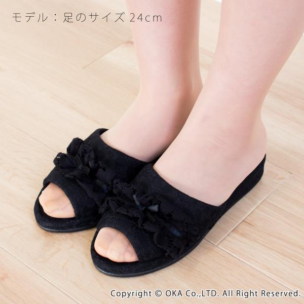 スリッパ フォーマルスリッパ ヒール スリッパ ルームシューズ おしゃれ 黒 面接 保護者会 受験 学校行事 オカ Buyee Buyee Japanese Proxy Service Buy From Japan Bot Online