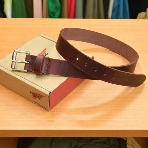 REDWING (レッドウィング) Leather Belt / Black Cherry Excalibur 97695