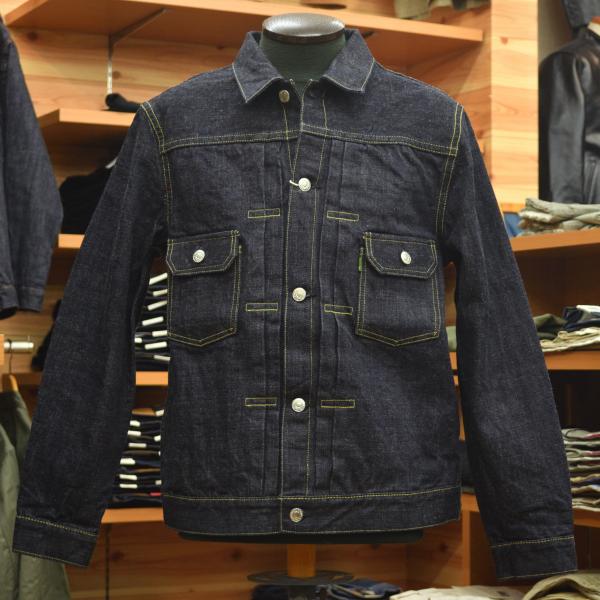 FOB FACTORY(エフオービーファクトリー) F2464 SELVEDGE DENIM 2nd TYPE JKT ワンウォッシュ