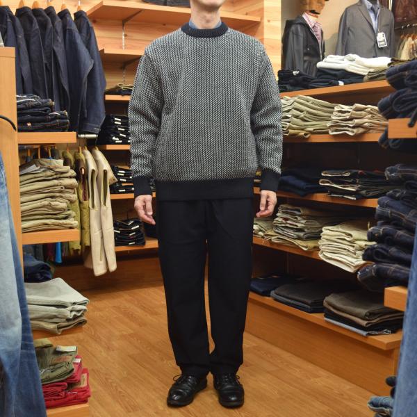 Kerrywoollenmills（ケリーウーレンミルズ） バーズアイ クルーネック