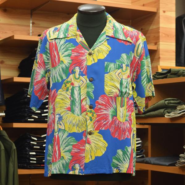 SUN SURF (サンサーフ) 2000年 M32855 HULA DANCERS (SMALL) ブルー