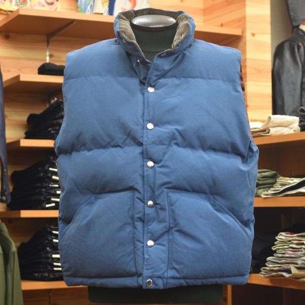 MODUCT (モダクト) GRUNGE 64 CLOTH BALL PADDING VEST MO16020 ブルー