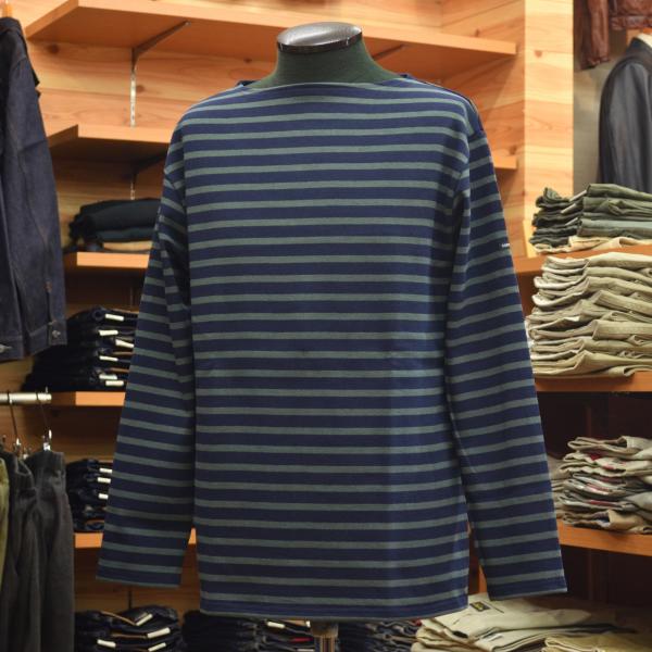 OUESSANT SAINT JAMES (セントジェームス) (ウエッソン) NAVY/VEGETAL
