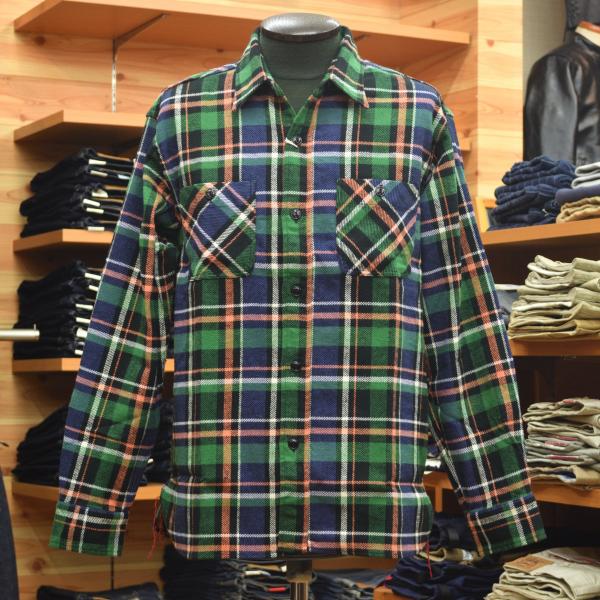 SUGAR CANE (シュガーケーン) ツイルチェック 長袖ワークシャツ