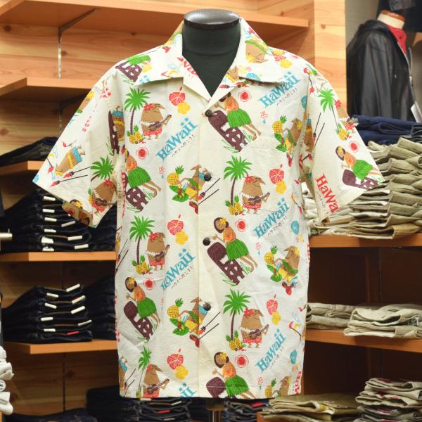 SUN SURF (サンサーフ) 2025年 COTTON SEERSUCKER OPEN SHIRT “TRIP TO