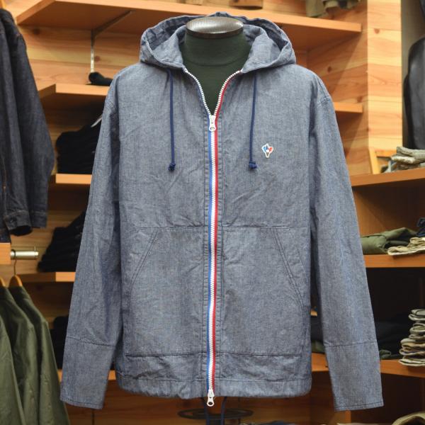 Arvor Maree (アルボーマレー) ZPK-DN-TRI TRICO ZIP PARKA VINTAGE DUNGAREE NAVY