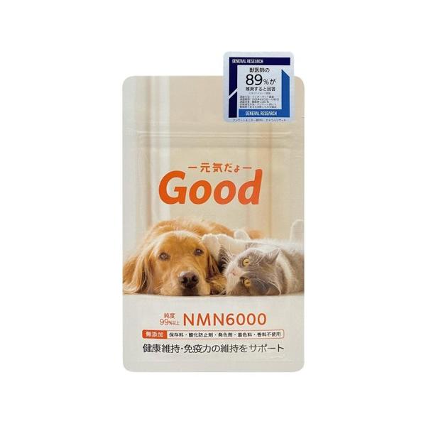 Good NMN6000 990g 犬猫用サプリメント m-way_ps041