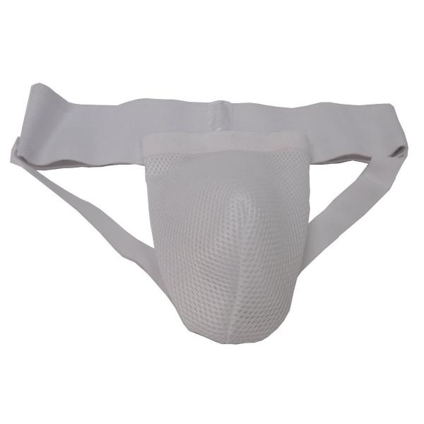 M-WORLD ファールカップサポーター ホワイト特殊樹脂製のファールカップを使用しています。簡単に取り外せすぐに洗濯が可能です。空手、格闘技、武道又　野球など様々なスポーツでご使用いただけます！！ メッシュ素材でとても軽く、清潔感を保ちや...