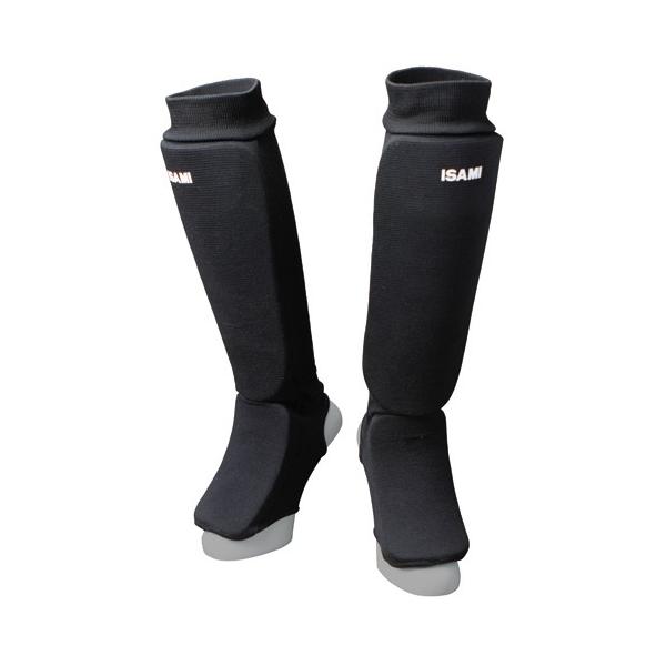 Invel ストレッチ、サポーターレギュラー× 1、ワイド× 1 ISAMI レッグサポーター レッグ＆アンクル（左右1組）黒色 L-227