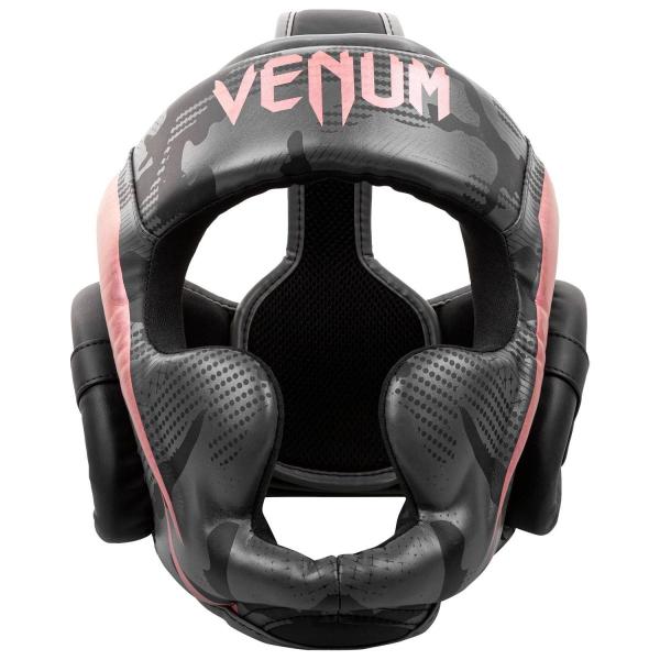 VENUM ヘッドガード ELITE HEADGEAR （ブラック×ピンクゴールド