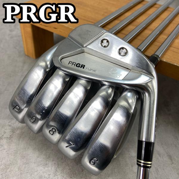 PRGR　TUNE05　メンズゴルフ　アイアン6本セット　スチール　S200　右 PRGR プロギア TUNE05 メンズゴルフ アイアン6本セット スチール