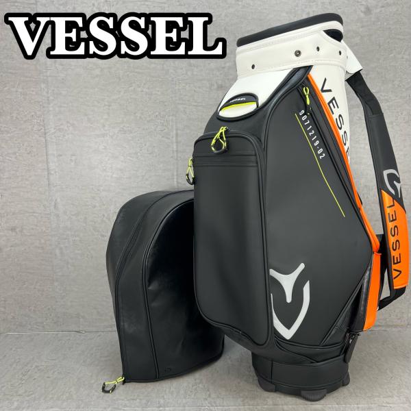 ヴェゼル ゴルフ用 キャディバッグ カート式 10型 VESSEL バック
