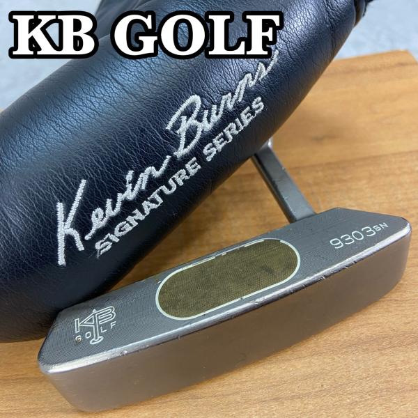 Kevin　Burns　ケビンバーンズ　9303SN　メンズゴルフパター　スチール　右利き用　PT　ピン型　35インチ　510g　ヘッドカバー Kevin Burns ケビンバーンズ 9303SN メンズゴルフパター
