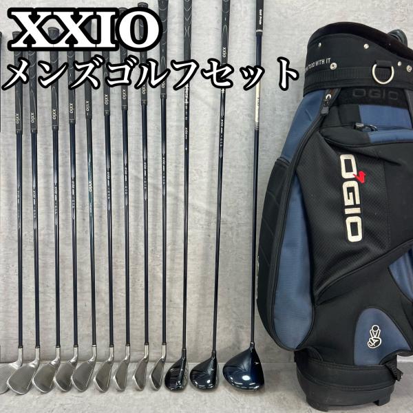 XXIO - XXIO ゼクシオ　OGIO　オジオ　メンズゴルフ14本セット　カーボン　右利き用　キャディバッグ　ヘッドカバー　初心者おすすめ　入門用 XXIO ゼクシオ OGIO オジオ メンズゴルフ14本セット カーボン 右