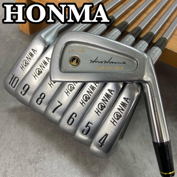 本間ゴルフ - HONMA　ホンマ　LB737　メンズゴルフアイアン8本セット　スチール　S200　右利き用　ダイナミックゴールド HONMA ホンマ LB737 メンズゴルフアイアン8本セット スチール