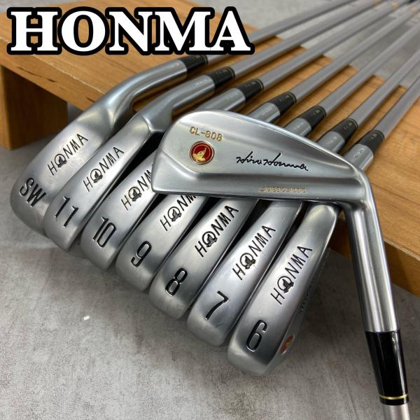 ホンマ　GL-808　レディースゴルフ　アイアン8本セット　カーボン　L　右利き HONMA ホンマ GL-808 赤モグラ レディースゴルフ アイアン8本