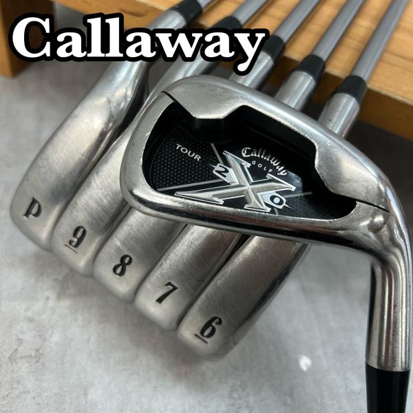 【名器】Callaway キャロウェイ X-20 TOUR アイアンセット 6本 キャロウェイ X20 ツアー メンズゴルフ アイアンセット 6本 S 右利き用