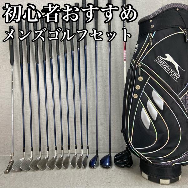 Wilson Staff - Wilson　Staff　ウィルソンスタッフ　Slazenger　スラセンジャー　メンズゴルフ14本セット　カーボン　右利き用　キャディバッグ Wilson Staff ウィルソンスタッフ Slazenger スラセンジャー