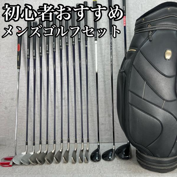 XXIO - XXIO　ゼクシオ　SRIXON　スリクソン　メンズゴルフ14本セット　カーボン　R　右利き用　キャディバッグ　ヘッドカバー　初心者おすすめ SRIXON スリクソン XXIO ゼクシオ メンズゴルフ14本セット